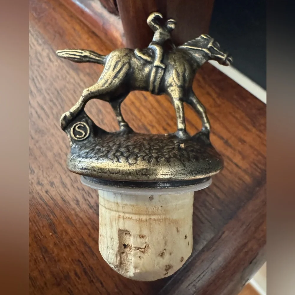 Blanton’s Horse Letter ‘S’ Bottle Stopper